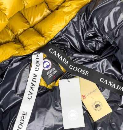 CANADA GOOSE CROFTON DOWN FILLED HOODED PUFFER JACKET