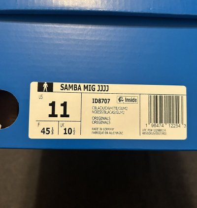 Adidas JJJJound Samba