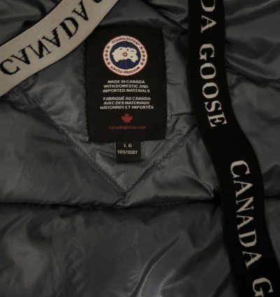 Canada Goose Crofton Hoody- Ozone Blue - Large