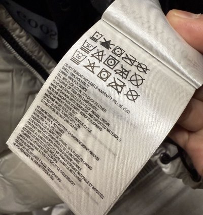 CANADA GOOSE CROFTON PUFFER JACKET sz New SILVER BIRCH