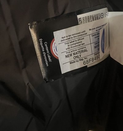 Canada goose down jacket coat