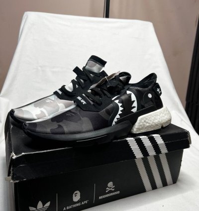 adidas POD S3 1 Bape Neighborhood