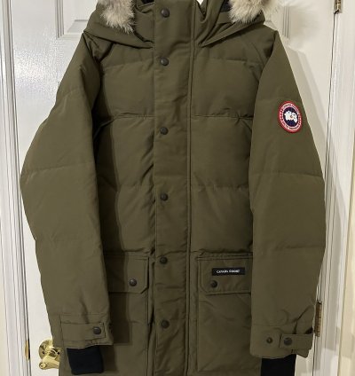 Canada Goose Emory Parka (Coyote Fur) Olive size