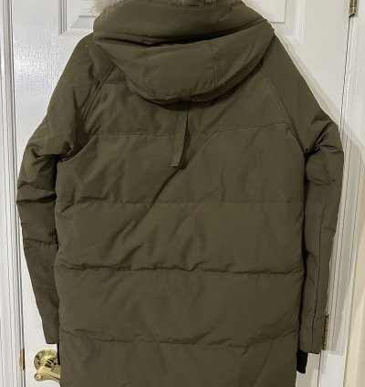 Canada Goose Emory Parka (Coyote Fur) Olive size