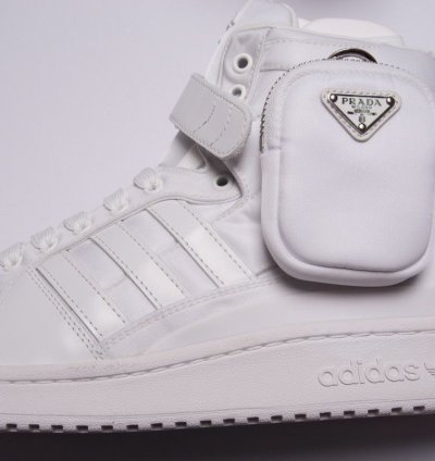 Adidas Prada Re-Nylon Forum High-Top Sneakers