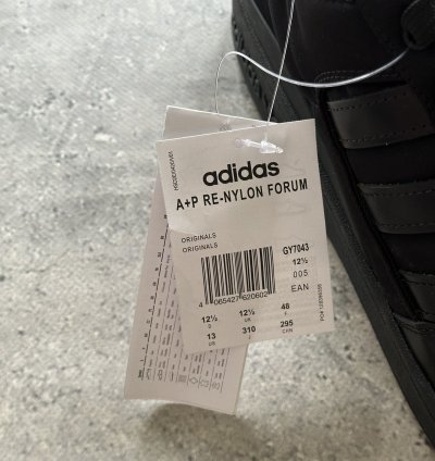 ADIDAS PRADA RE-NYLON FORUM LOW BLACK US 13
