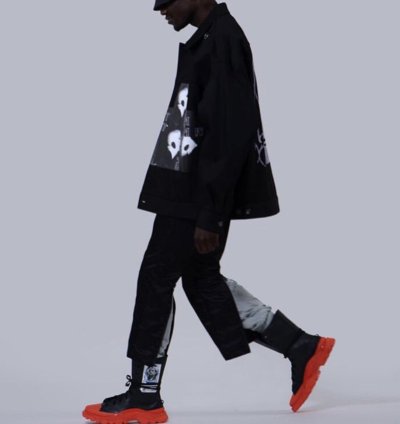 Adidas Raf Simons Hi Top Sneakers