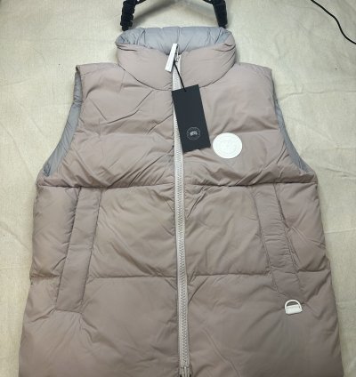 Canada Goose Everett Vest White Label Rose Large Brand New