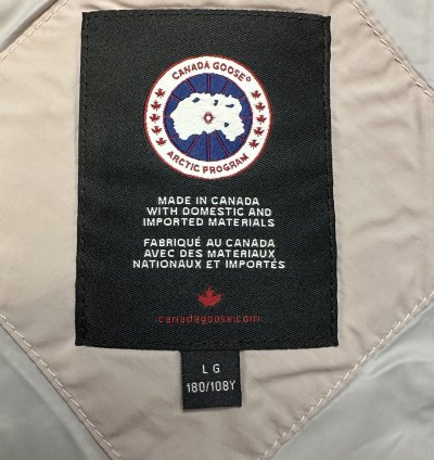 Canada Goose Everett Vest White Label Rose Large Brand New