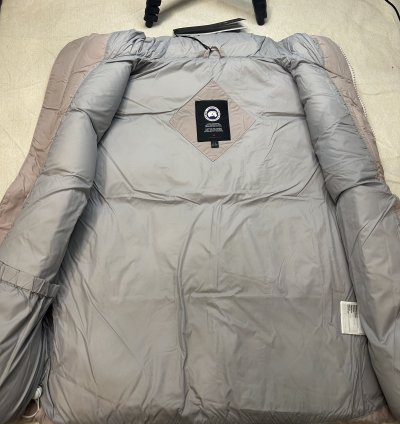 Canada Goose Everett Vest White Label Rose Large Brand New