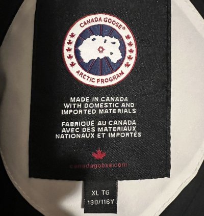 Canada Goose expedition coat