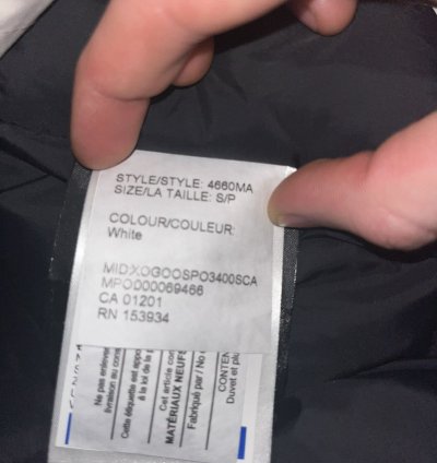 Canada goose Expedition Fusion Fit