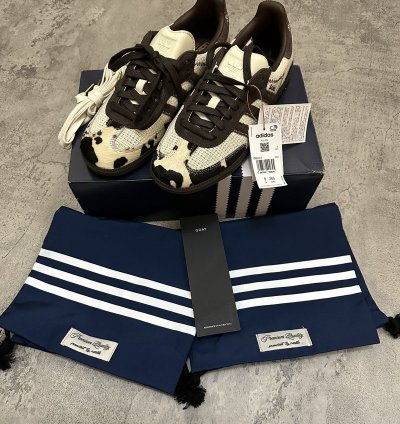 adidas samba cow print notitle