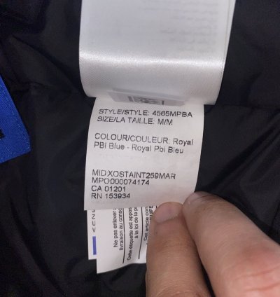 Canada Goose Expedition Parka Royal Blue