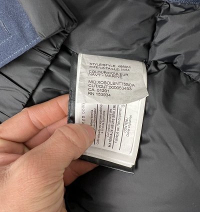 Canada Goose Expedition Parka size