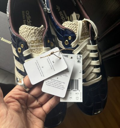 Adidas Samba Navy Croc Sneakers