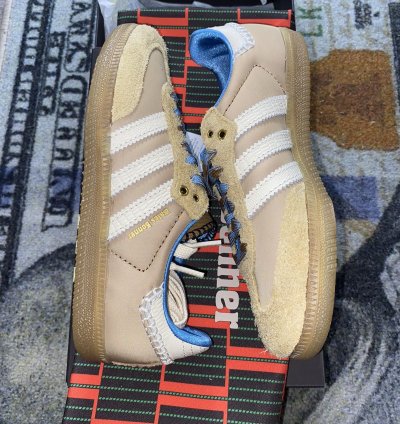 Adidas Samba Nylon Wales Bonner Desert White