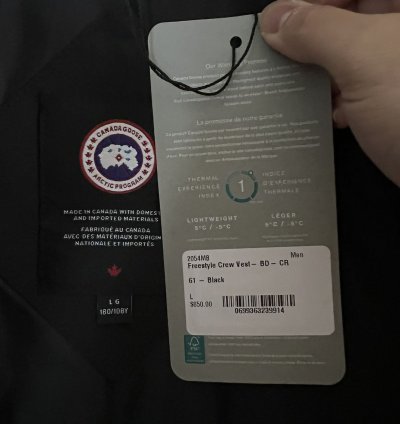 Canada Goose freestyle vest