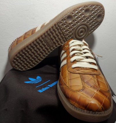 adidas Samba Wales Bonner Brown Croc Men - JH9826
