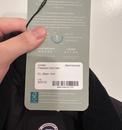 Canada Goose Freestyle Vest Gilet Black