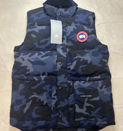 Canada Goose Freestyle Vest Gilet Blue Camo