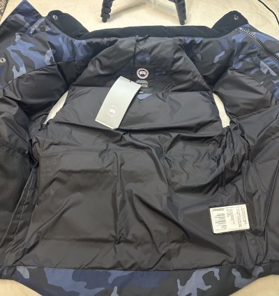 Canada Goose Freestyle Vest Gilet Blue Camo