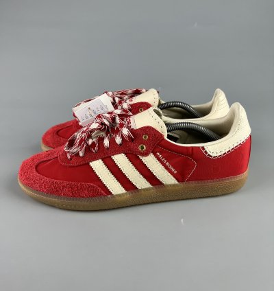 Adidas Samba Wales Bonner Red Men Sneakers US 9