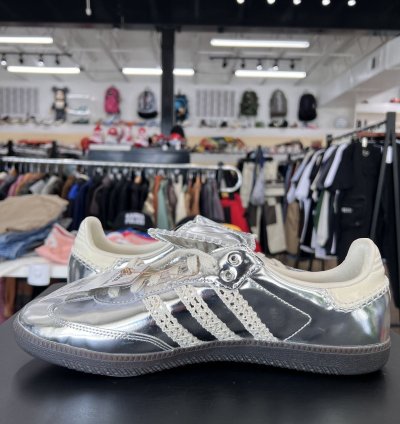 Adidas Samba Wales Bonner Silver Sz 12 (2023)
