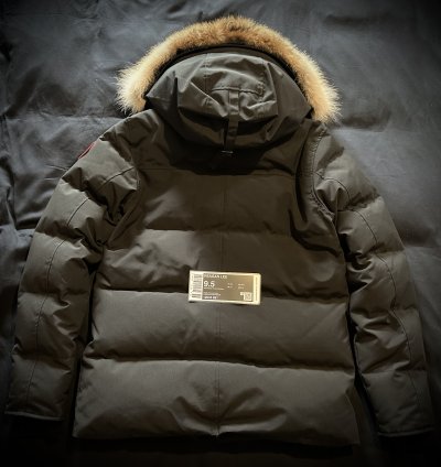 Canada Goose Genuine Fur Hooded Wyndham Parka