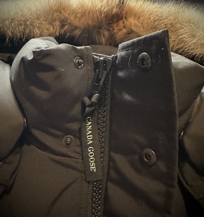 Canada Goose Genuine Fur Hooded Wyndham Parka