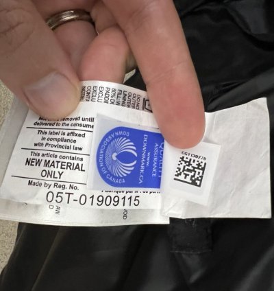 Canada Goose Hargrave Black Label Parka Brand New