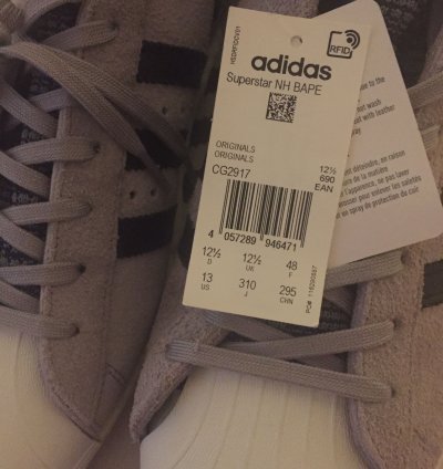 adidas Superstar Boost Bape Neighborhood