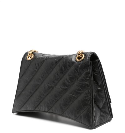 Balenciaga Crush Quilted Shoulder Bag