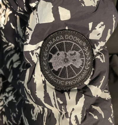 Canada Goose HyBridge CW Reflective Down Jacket Black Label