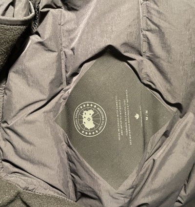 Canada Goose HyBridge CW Reflective Down Jacket Black Label