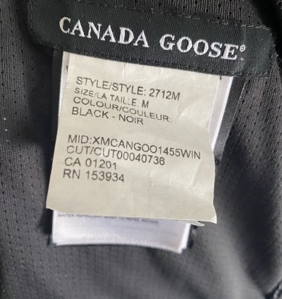 Canada Goose Hybridge Lite Hooded Jacket Medium in Black