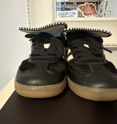 Adidas Wales Bonner Black Pony Fur Sambas