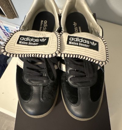 Adidas Wales Bonner Black Pony Fur Sambas