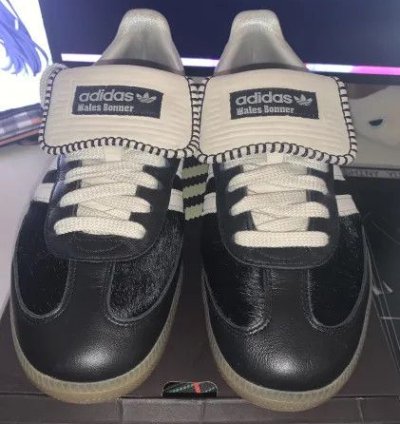 ADIDAS WALES BONNER BLACK PONY TONAL SAMBA SHOES