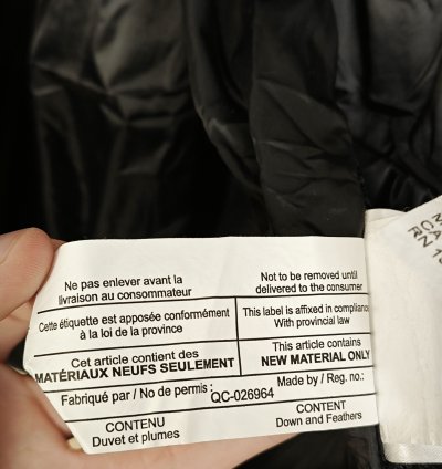 Canada goose jacket