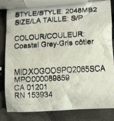 Canada Goose Jacket Grey