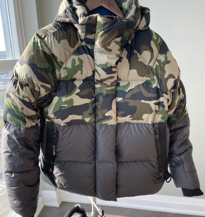 Canada Goose Junction Puffer in Camo