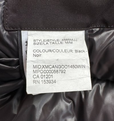 Canada Goose Juun Black Expedition Men Jacket