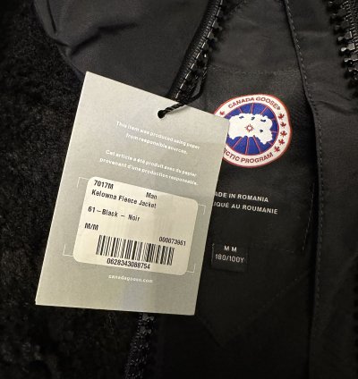 Canada Goose Kelowna Fleece Black Medium