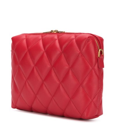 Balenciaga Red Camera Quilted Leather Shoulder Bag