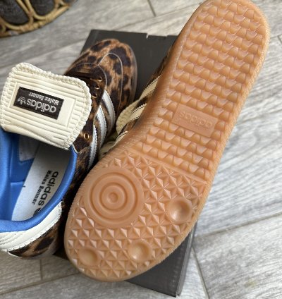 Adidas Wales Bonner Pony Hair Leopard Sambas