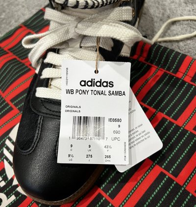 Adidas Wales Bonner Pony Hair Samba