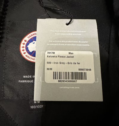 Canada Goose Kelowna Full Zip Fleece Jacket