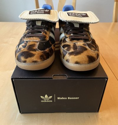 Adidas Wales Bonner Pony Leopard Samba Men 9 5
