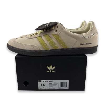 Adidas Wales Bonner Samba Ecru Tint Yellow 14